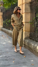 R&B | Cargo-Jacke mit verstellbaren Trägern und Taschenakzenten