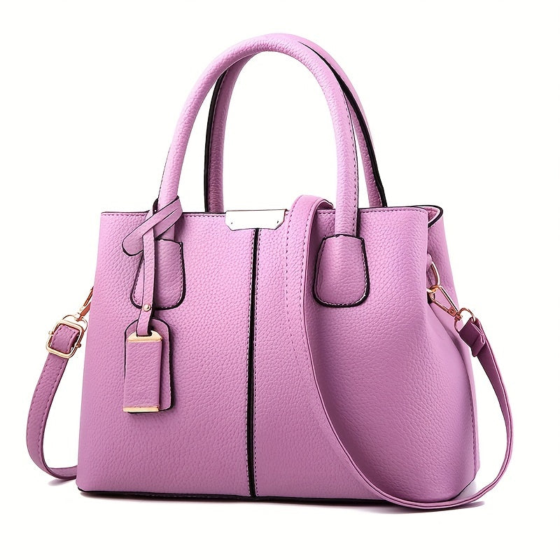 Heidi-Mode – Schicke All Season Geräumige PU Handtasche für Frauen