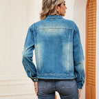 R&B | Gewaschenes Denim-Jacke