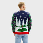R&B | Ho Ho Hole In One Weihnachts-Pullover Herren