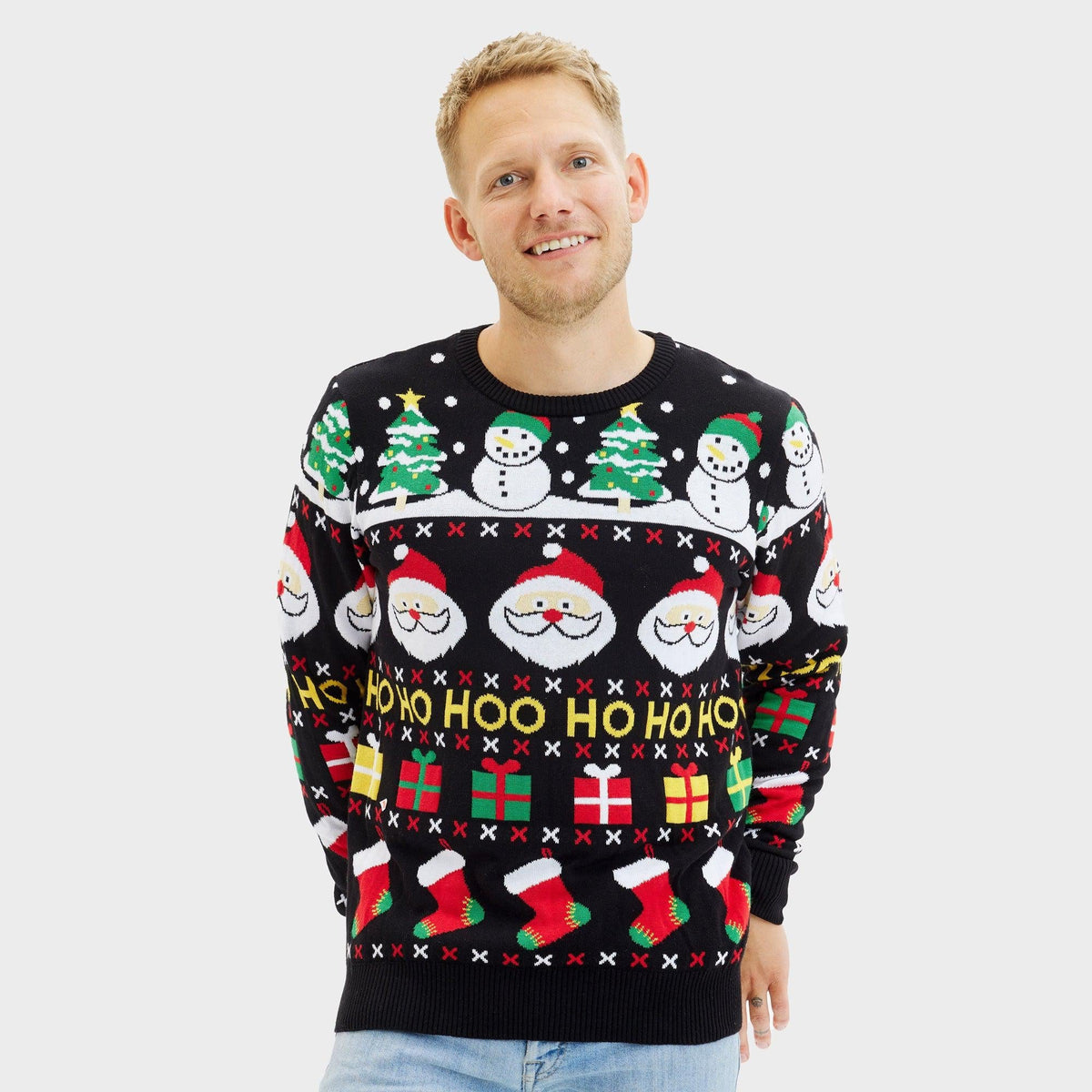 R&B | Der Fröhliche Weihnachts-Pullover Herren