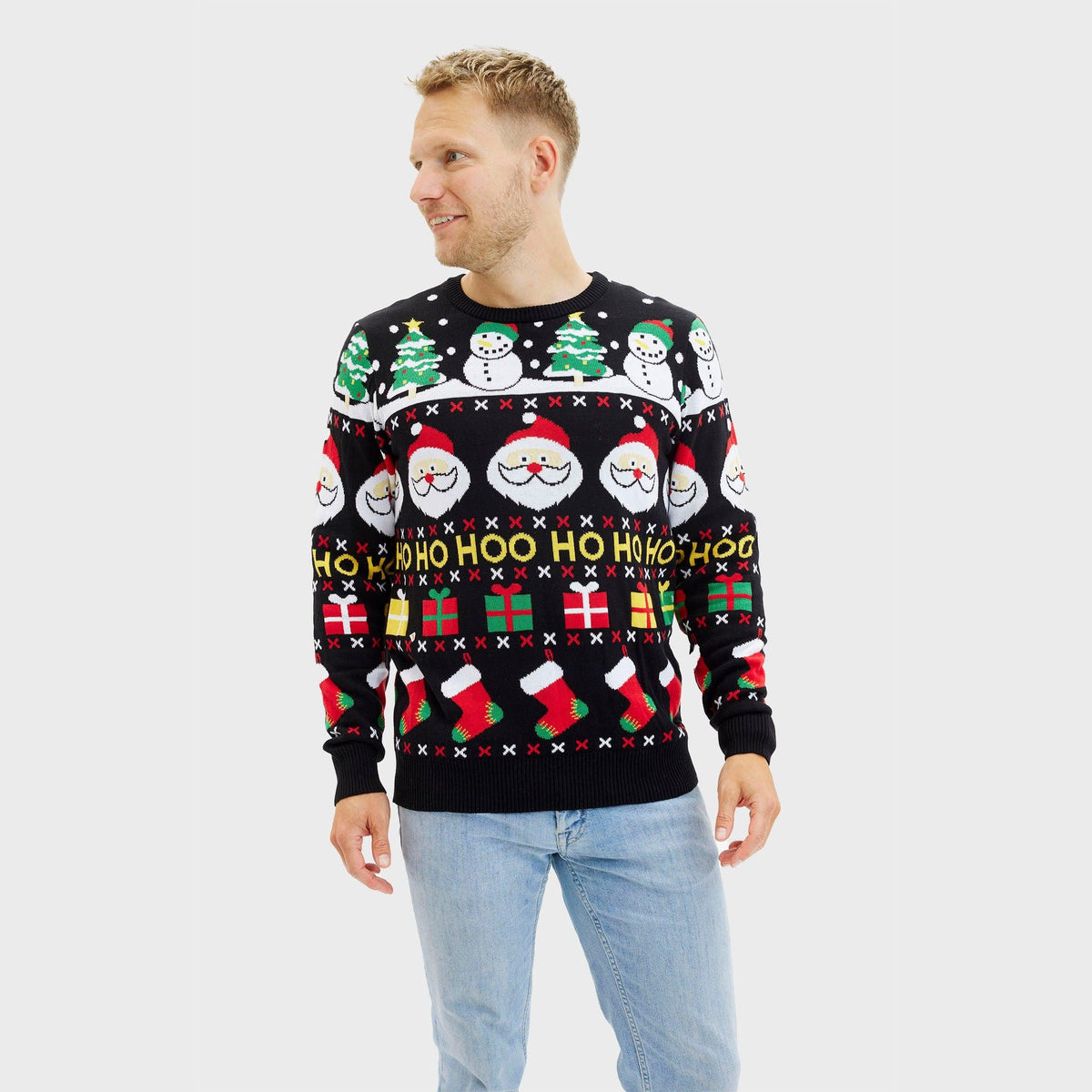 R&B | Der Fröhliche Weihnachts-Pullover Herren