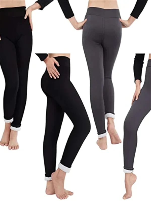 R&B | Damen Winterhose Fleece - Warme Leggings mit Formungseffekt