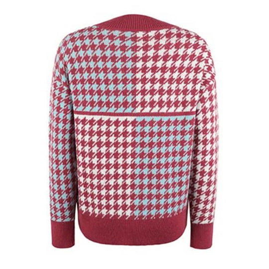 R&B | Geometrischer Strickpullover Mit Trendigem Muster