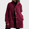 R&B | Gemütliche Kordjacke mit Kapuze