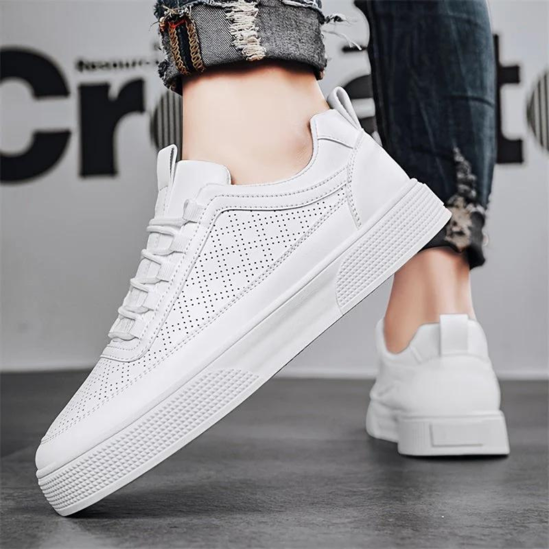 R&B | Bequeme Lässig Weiße Herrenschuhe