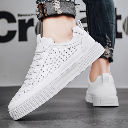 R&B | Bequeme Lässig Weiße Herrenschuhe