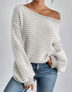 R&B | Kuscheliger Grobstrickpullover für Den Herbst-Layer-Look