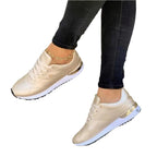 Komfortable Leder Damen-Sneakers R&B