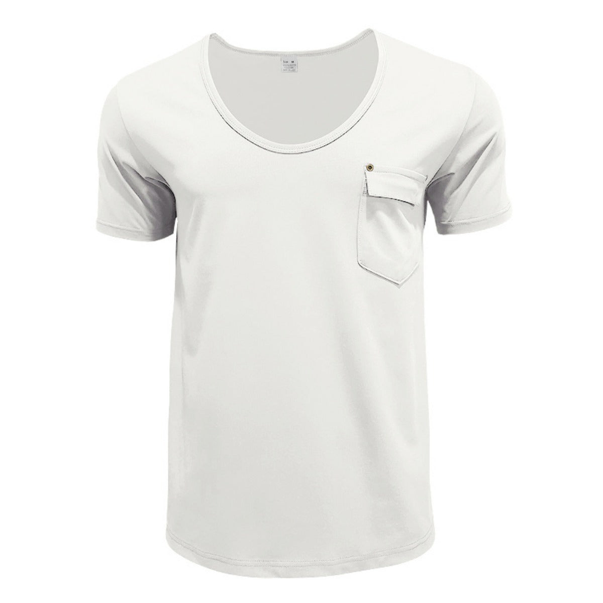 R&B | T-Shirt mit V-Ausschnitt in Übergröße