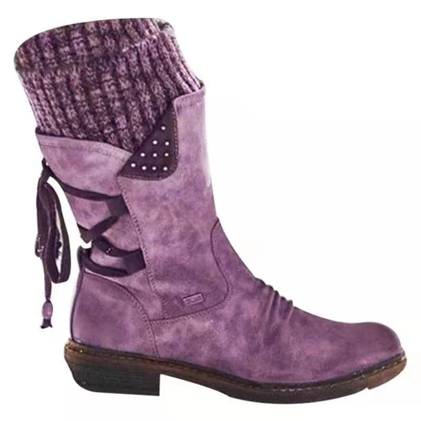 Wasserdichte Stiefel Mit Reißverschluss An Der Wade R&B