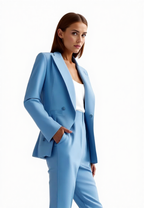 R&B | stilvolle maßgeschneiderte Anzug - elegantes Blazer- und Hosen-Set für Frauen