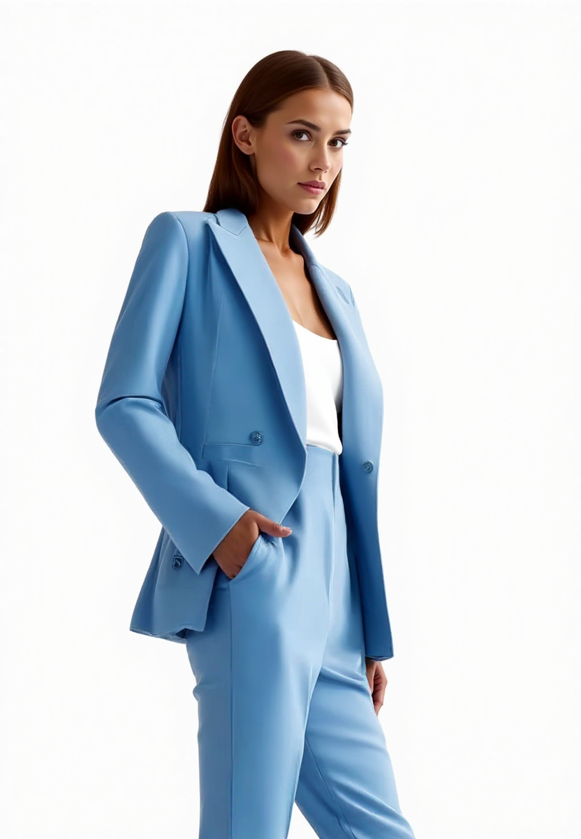 R&B | stilvolle maßgeschneiderte Anzug - elegantes Blazer- und Hosen-Set für Frauen