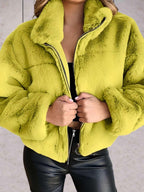 R&B | Bequeme Teddyjacke Mit Reißverschluss Für Damen