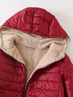 R&B | Fleece Gefütterte Jacke mit Reißverschluss