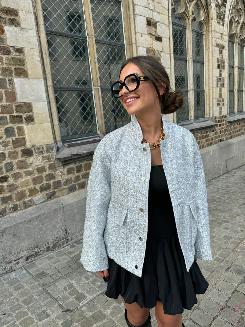 R&B | Pailettenbomberjacke