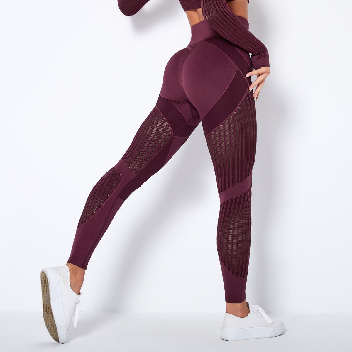 Heidi-Mode | High-Waist-Yogahose mit Po-Lifting-Effekt