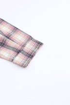 R&B | Gepunktete Flanellhemden Polyester und Baumwolle Einzigartiger Look