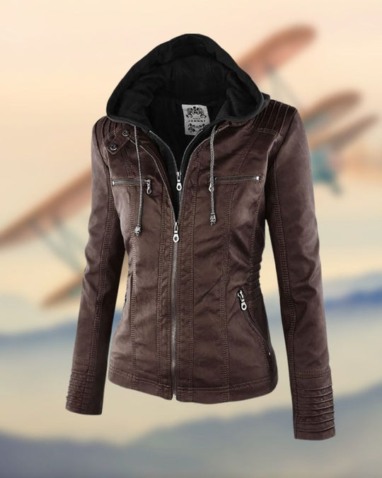 R&B | Elegante und Einzigartige Lederjacke