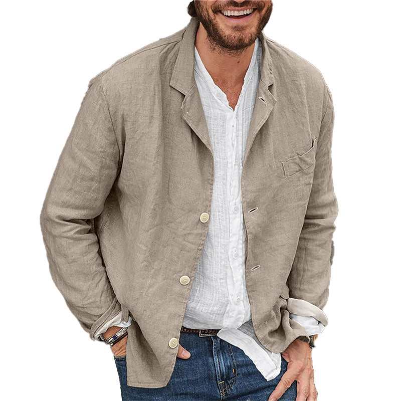 R&B | Leichter Leinenblazer für Männer