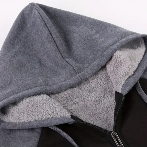 R&B | Herren-Hoodie gefüttert mit Sherpa-Fleece