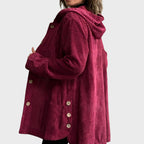 R&B | Gemütliche Kordjacke mit Kapuze