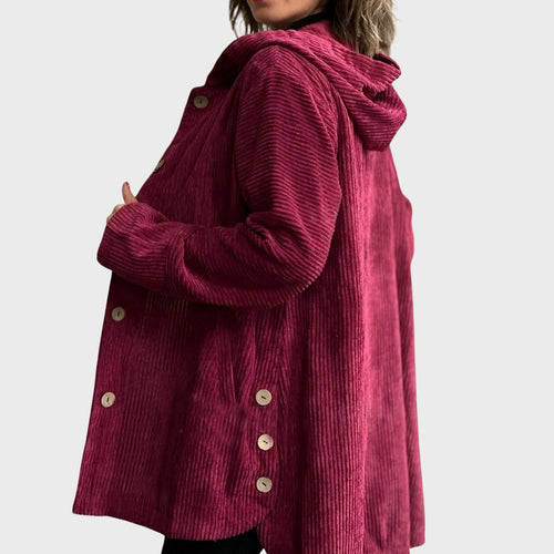 R&B | Gemütliche Kordjacke mit Kapuze
