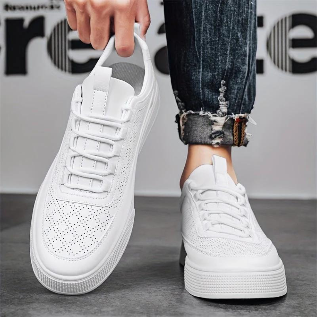 R&B | Bequeme Lässig Weiße Herrenschuhe