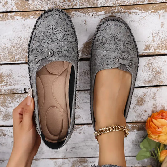 Damen-Lederschuhe, rutschfest & weich R&B R&B