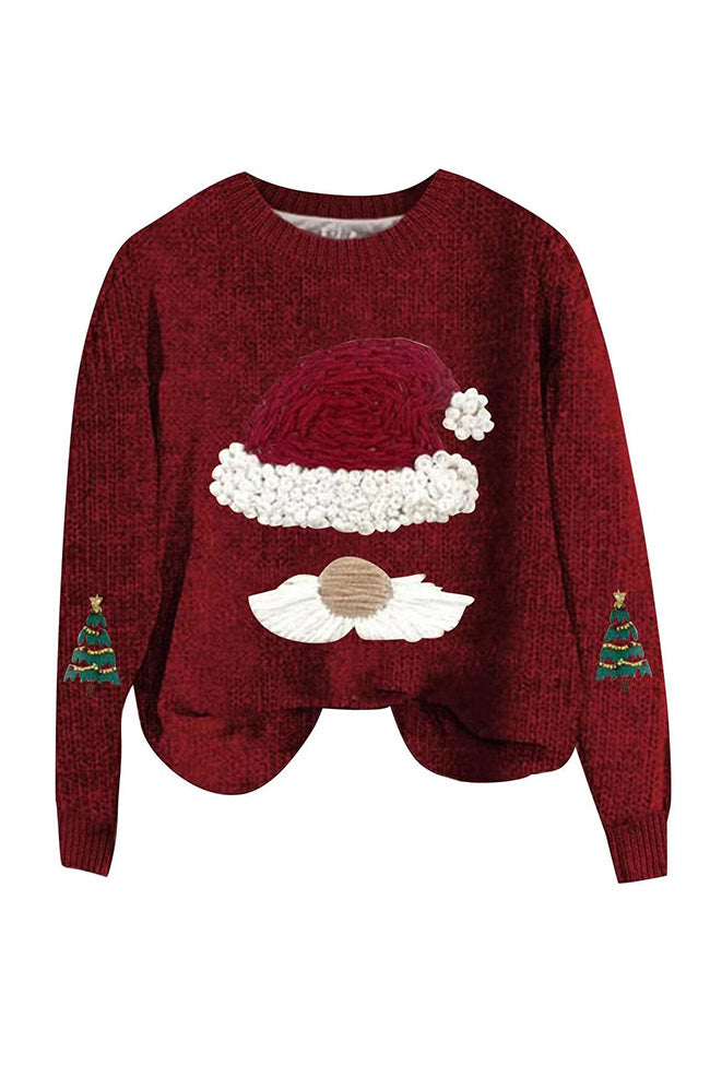 R&B | Lockere Passform Weihnachtsstrickpullover