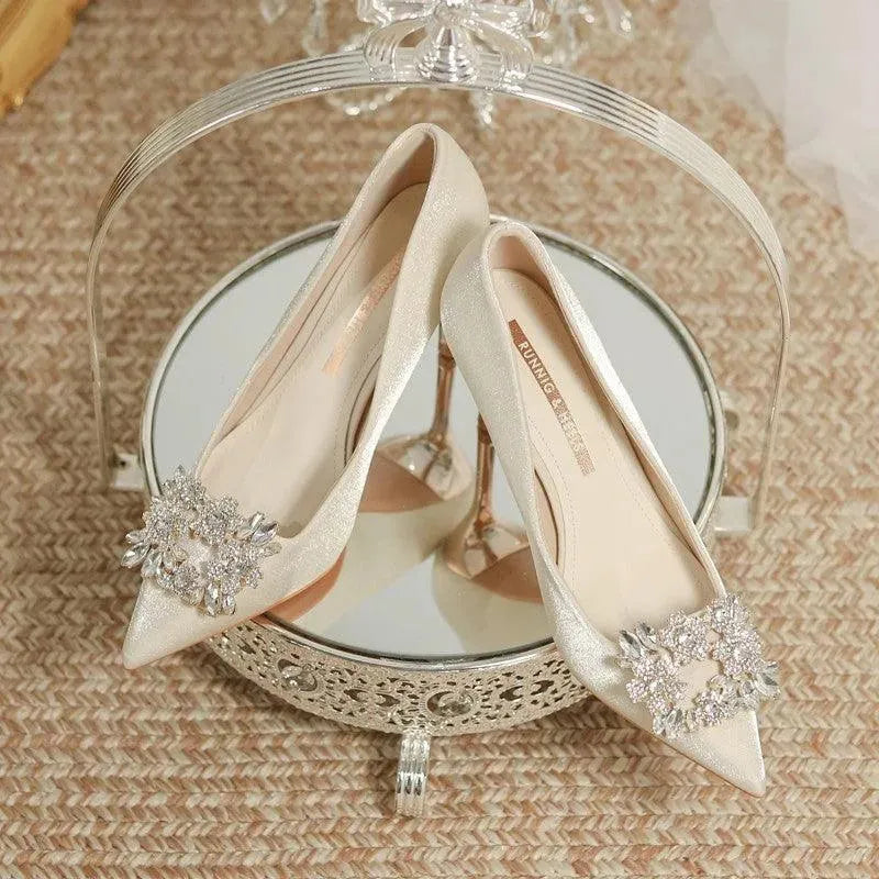 R&B | Brautschuhe Stiletto mit Strass