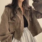 R&B | Lässige, Bequeme Cord-Jacke für Den Alltag