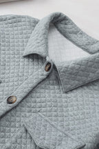 R&B | Leichtgewicht Gesteppte Hemdjacke Polyester Komfort und Stil