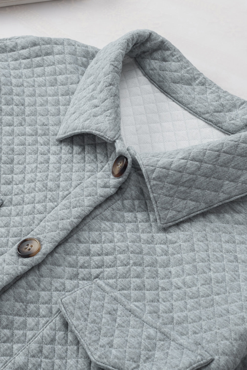 R&B | Leichtgewicht Gesteppte Hemdjacke Polyester Komfort und Stil