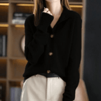 R&B | Klassischer-Strickcardigan-Pullover