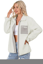 R&B | Weiche Fleecejacke mit Reißverschluss Praktisch und Warm Perfekt für Den Alltag