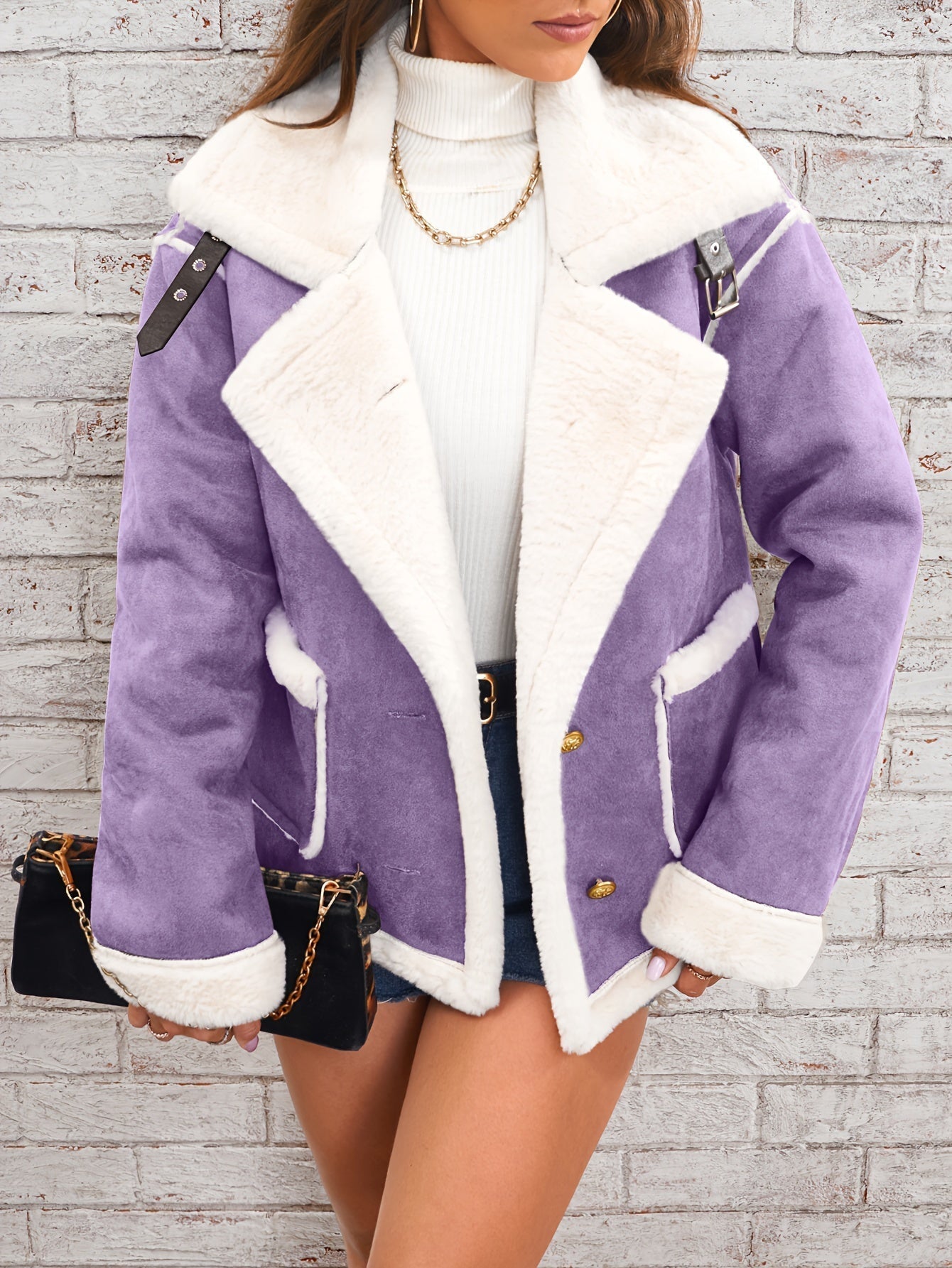 R&B | Elegante Teddy Winterjacke für Damen