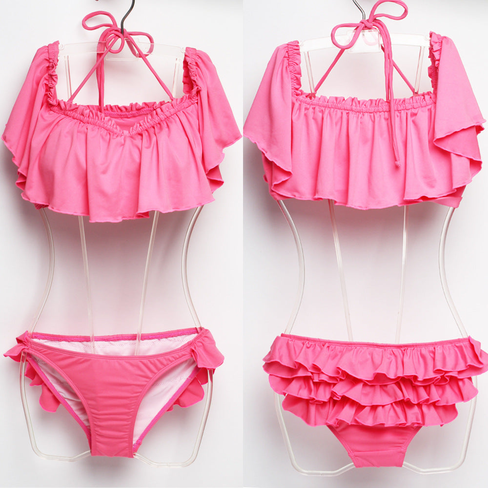 Damen Badeshorts mit Rüschenschnitt R&B