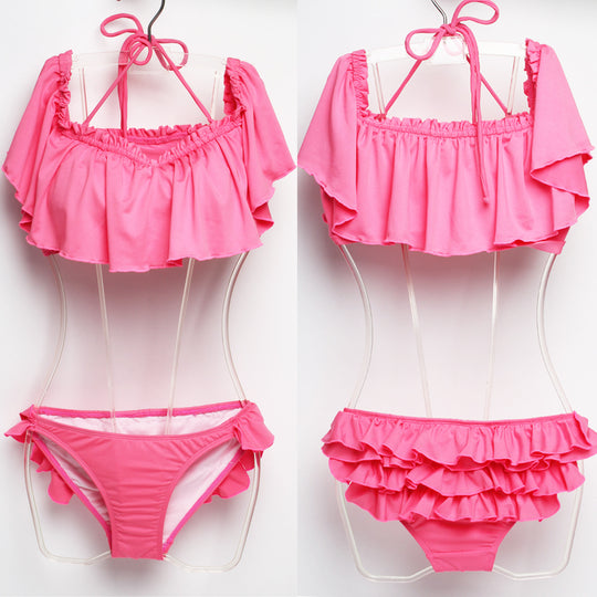 Damen Badeshorts mit Rüschenschnitt R&B