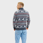 R&B | Der stilvolle Highneck Weihnachtsjumper Herren