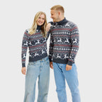 R&B | Der stilvolle Highneck Weihnachtsjumper Herren
