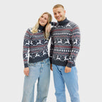 R&B | Der stilvolle hochgeschlossene Weihnachtspullover Damen