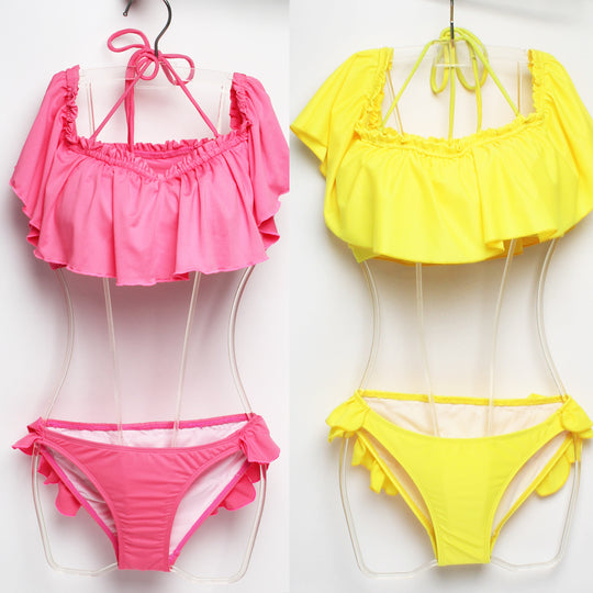 Damen Badeshorts mit Rüschenschnitt R&B