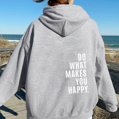 R&B | Hoodie Damen - Motivierender Druck Lässiger Pullover
