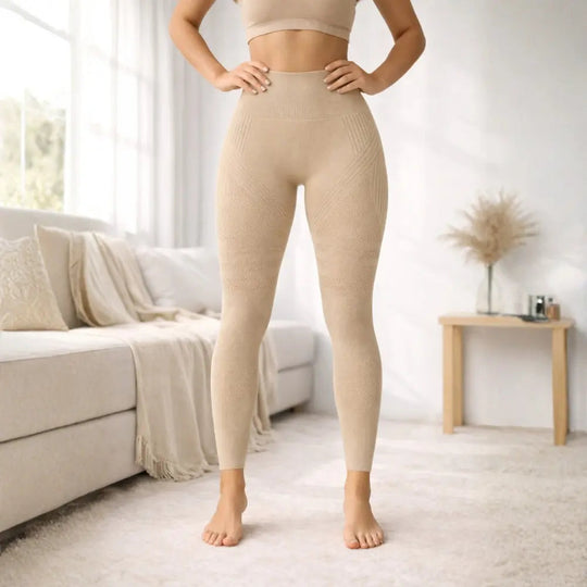 Damen Leggings Figurformend Stretch