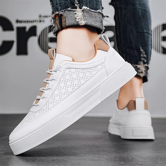 R&B | Bequeme Lässig Weiße Herrenschuhe