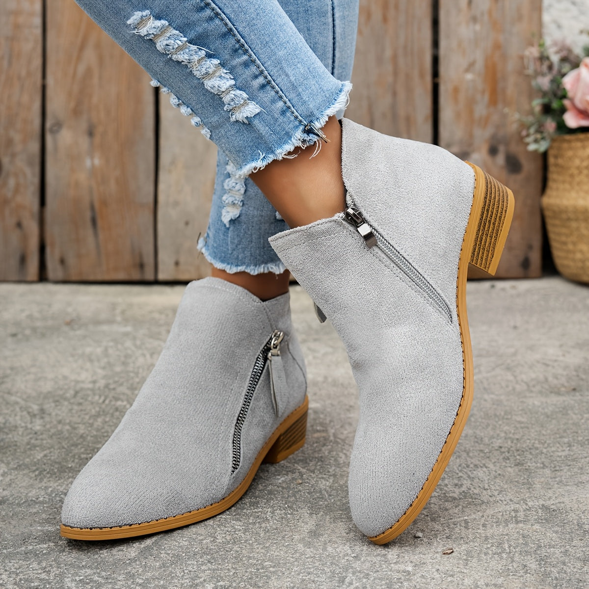 Trendige Orthopädische Stiefeletten für gesunden Komfort R&B R&B