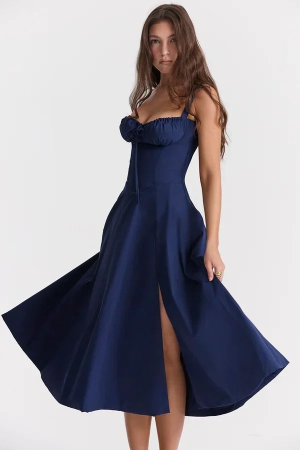 Trendiges Bustier-Sommerkleid für Damen | Elegant und Figurschmeichelnd