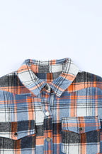 R&B | Checkered Shirt With A-cut Cotton Blend Ideal for Everyday Look