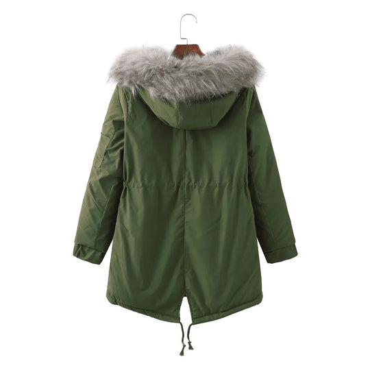 R&B | Wintermantel Verdickt Gefüttert mit Fleece